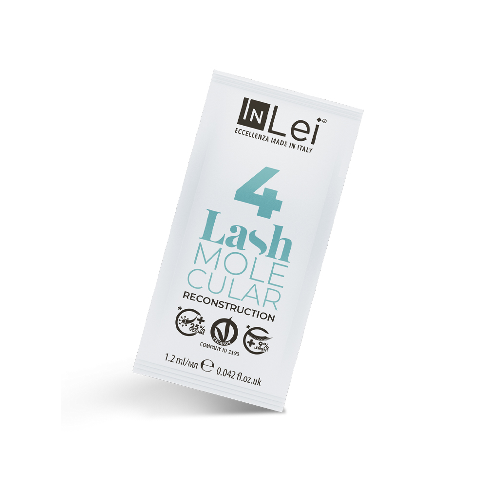 Склад InLei Lash Molecular Reconstruction №4 для ламінування вій у саше (1,2 мл)