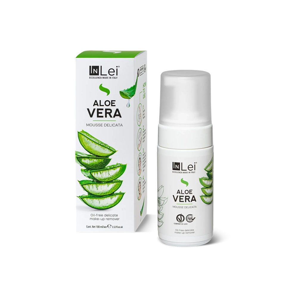 Мусс-пена InLei Aloe Vera для лица, очищающая