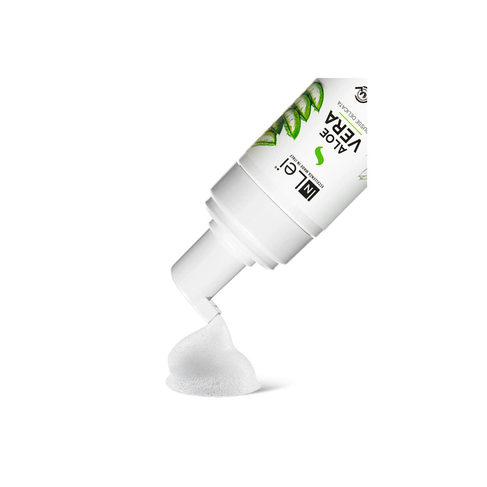 Мусс-пена InLei Aloe Vera для лица, очищающая