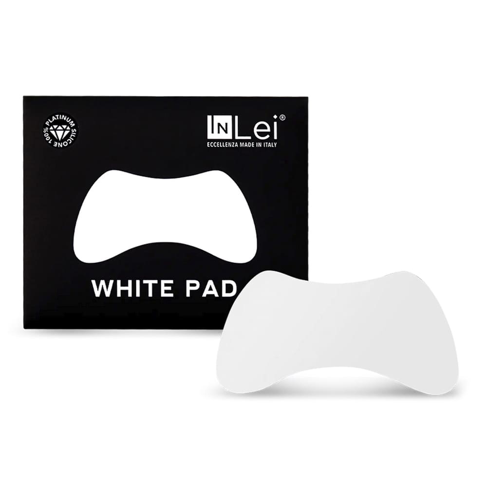Патчи InLei многоразовые для нижних ресниц White Pad (2 пары)