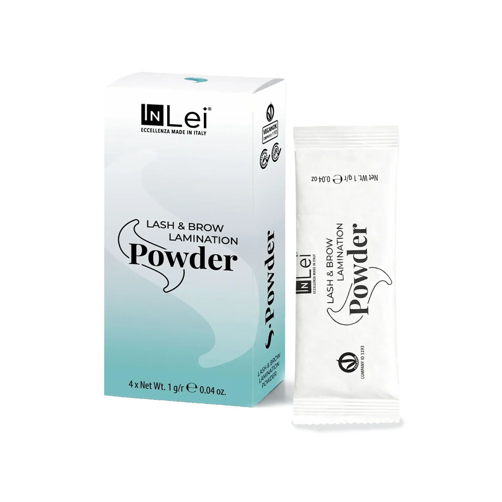 Пудра InLei S-Powder для ламинирования ресниц, загущающая